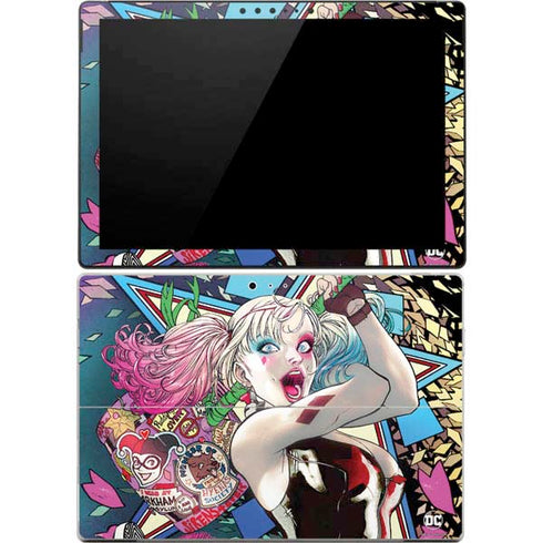 DC Comics Harley Quinn Action Pose Surface Pro 4 Skin